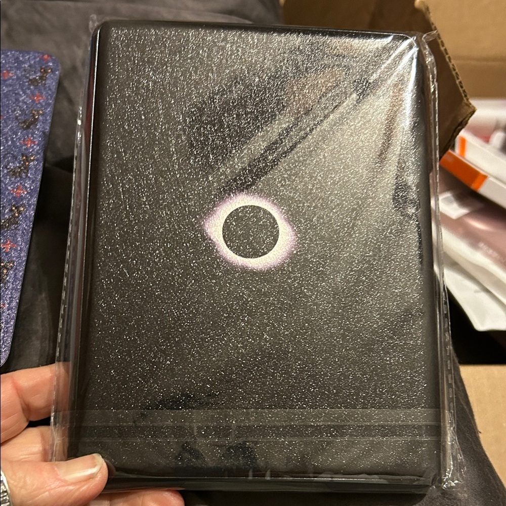 a.n.a Black and Purple Moon Phase Case for 6.8” kindle